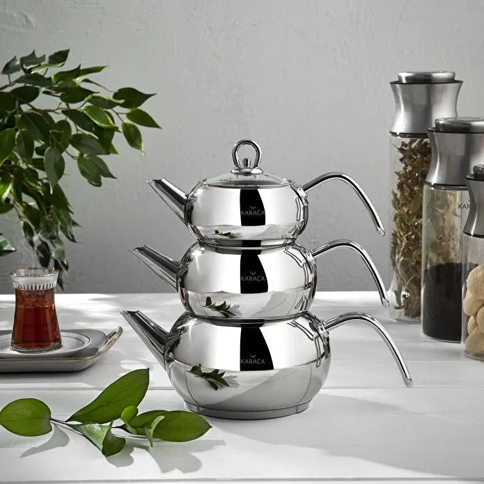 Triple Deck Teapot