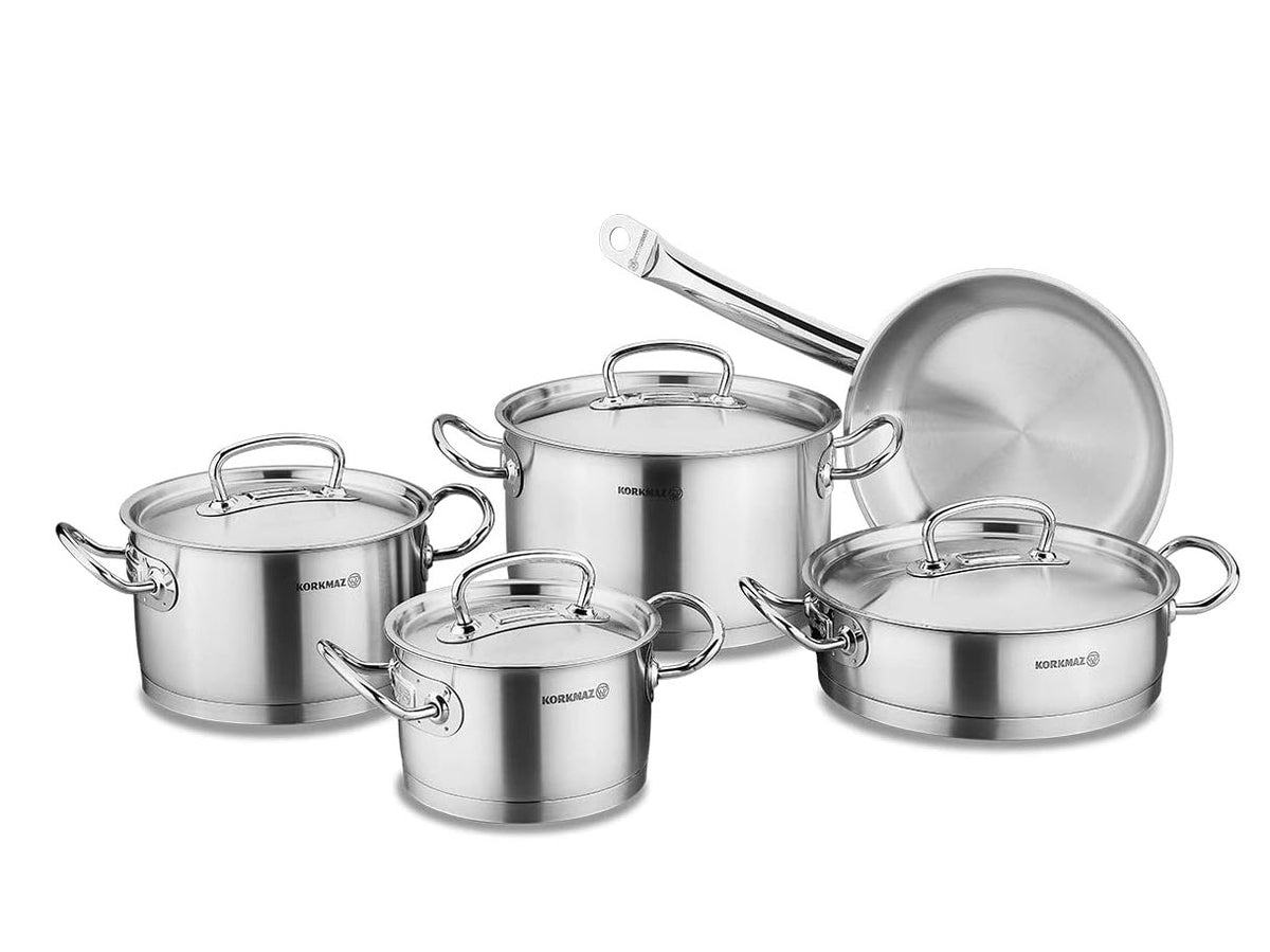 Buy Korkmaz Alfa Cookware Set of 9 Pieces - A1660 at Best Price in