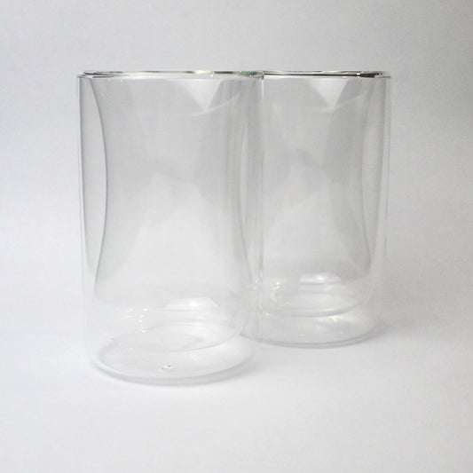 Double Wall Tea Glass 2pc Set