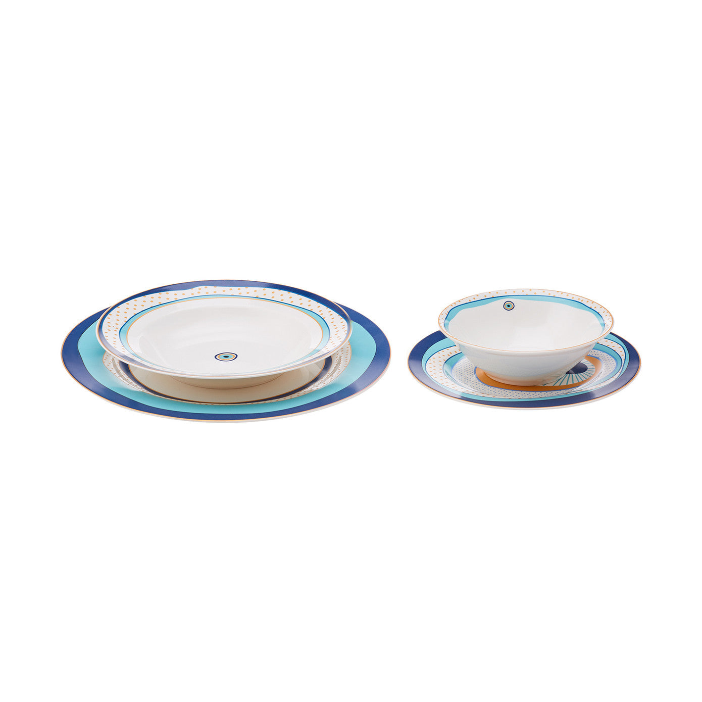 Eye Zone Dinnerware Set