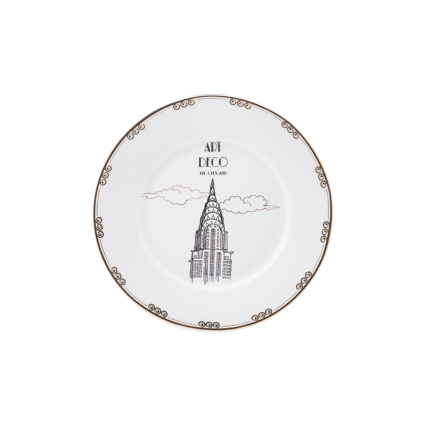 Art Dessert Plate