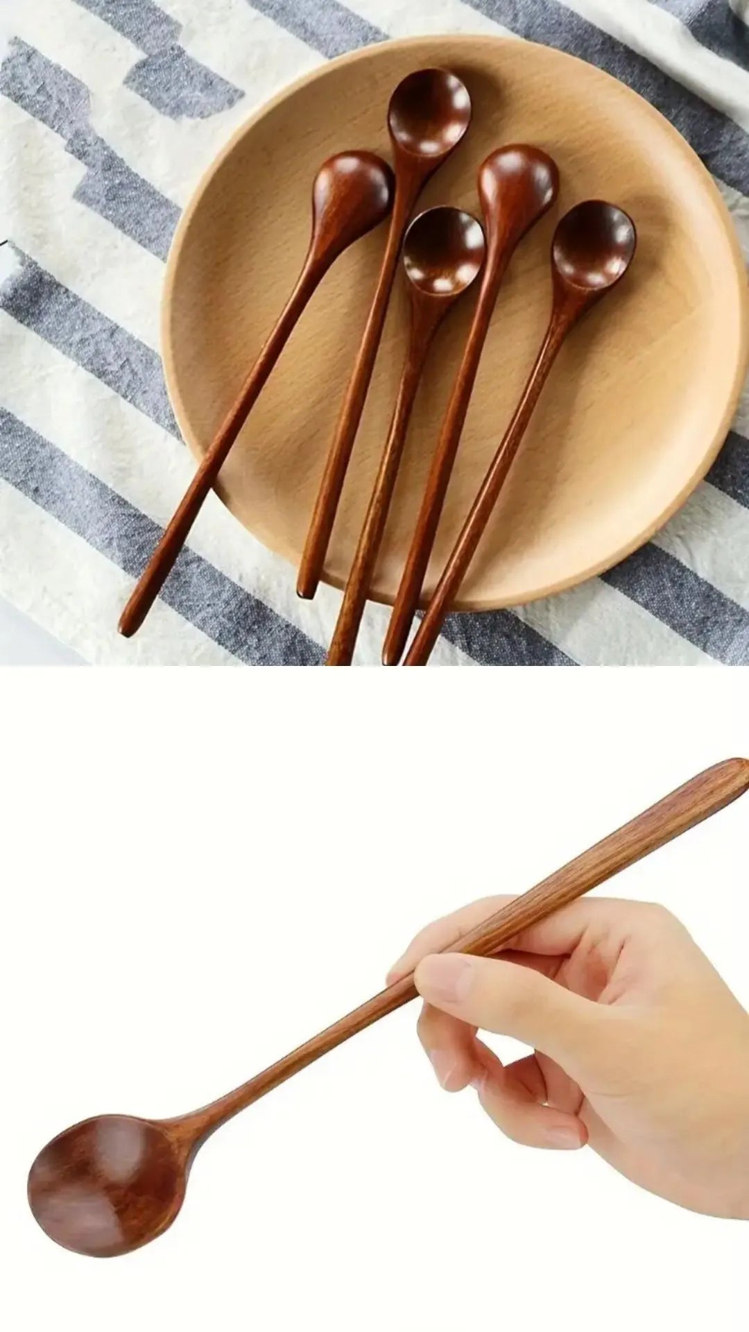 Wooden spoon - Long Handle