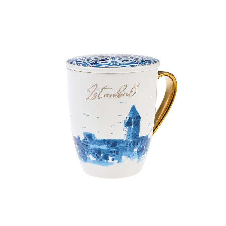 Istanbul Mug with Lid