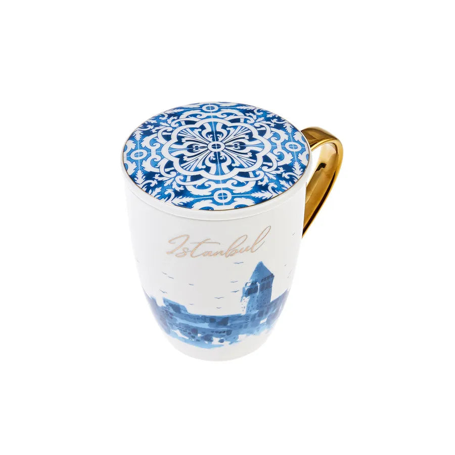 Istanbul Mug with Lid