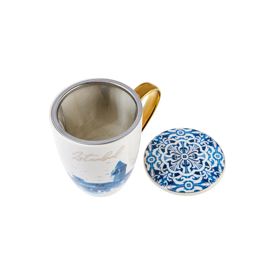 Istanbul Mug with Lid