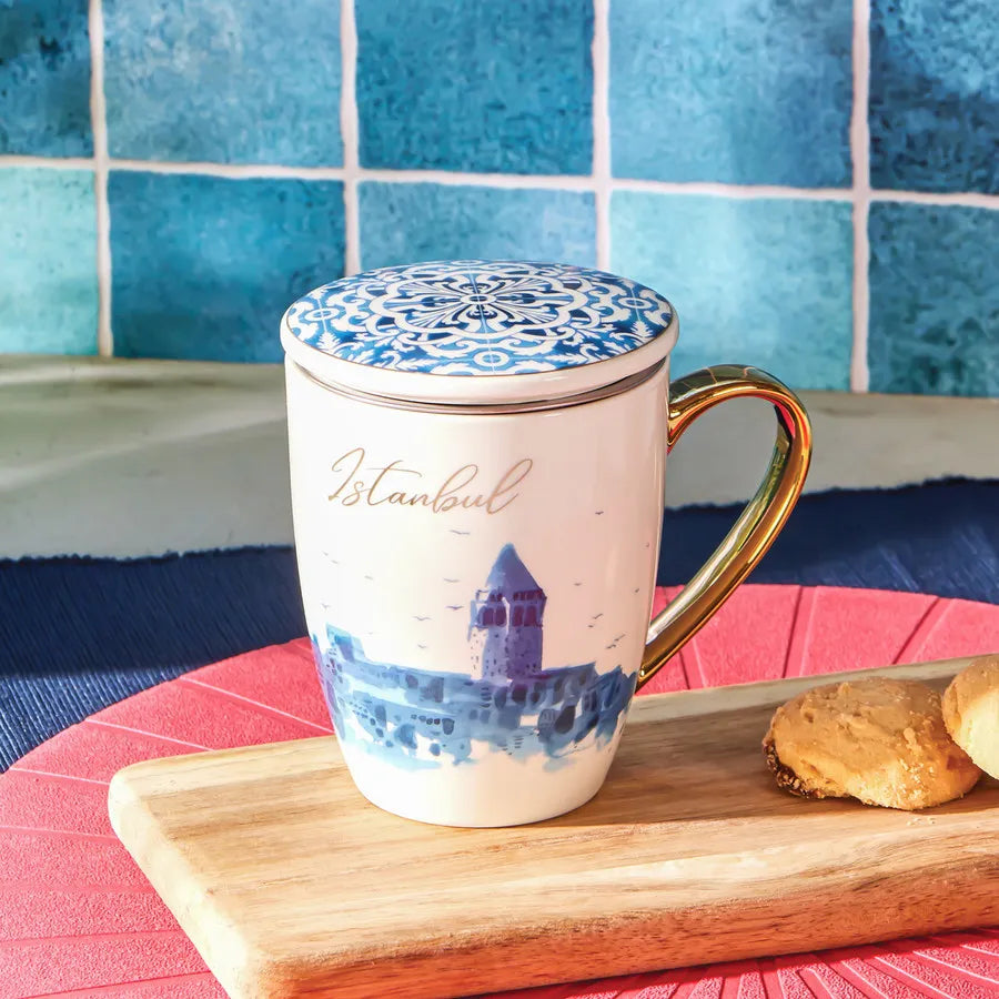 Istanbul Mug with Lid