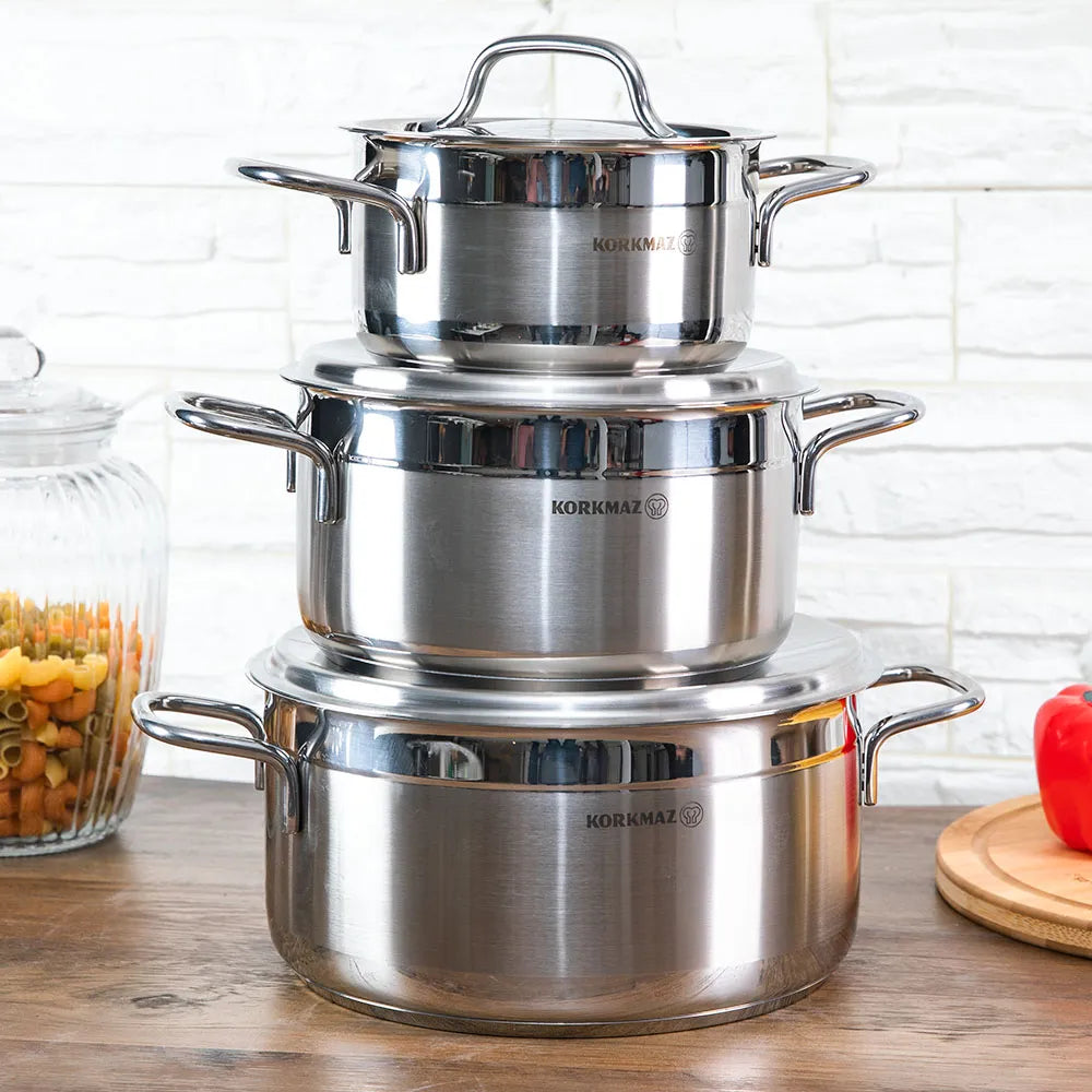 Alfa 9 Piece Pot Set