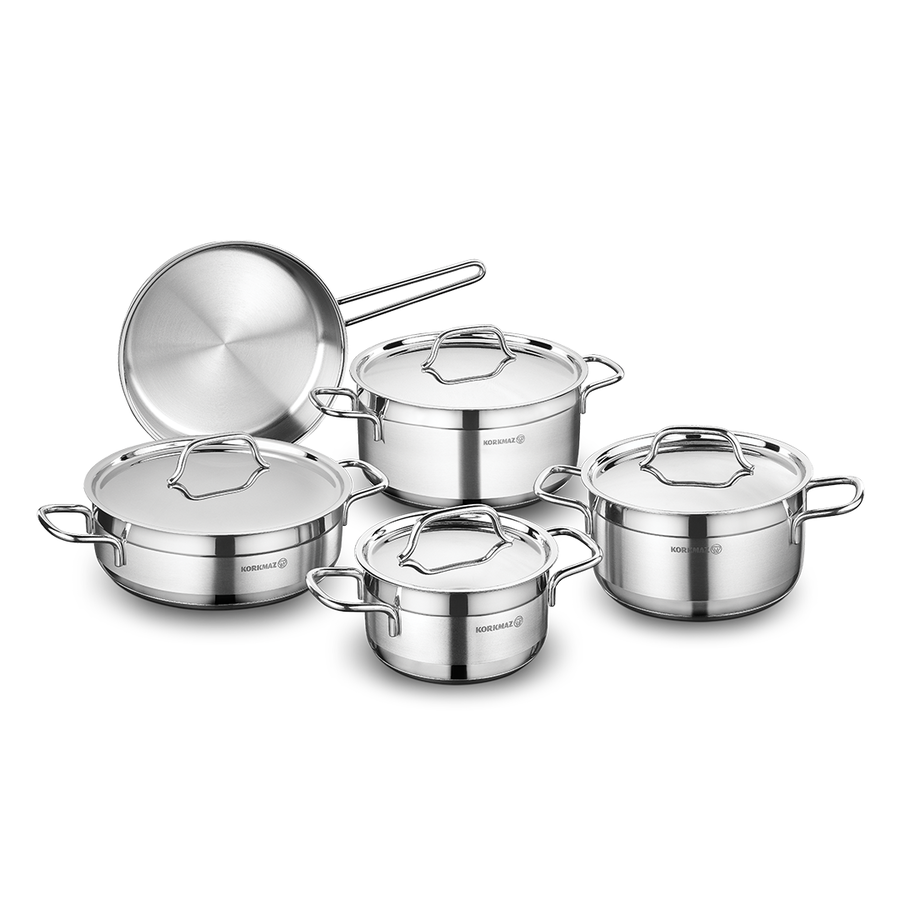Alfa 9 Piece Pot Set