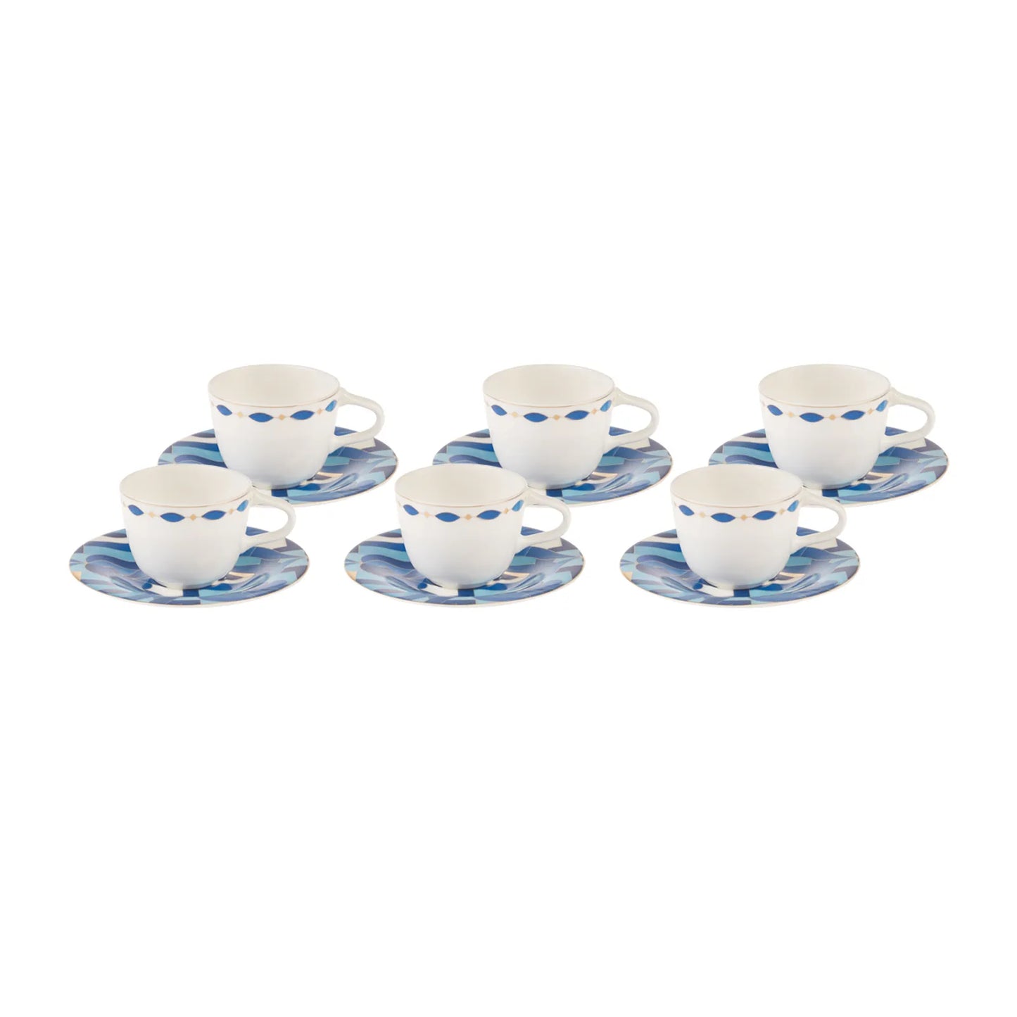 Azur Fine Pearl Coffee Cups