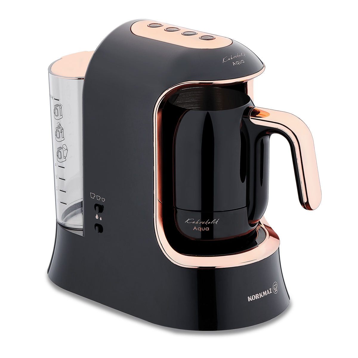 Kahvekolik Aqua Coffee Machine - Rose Gold