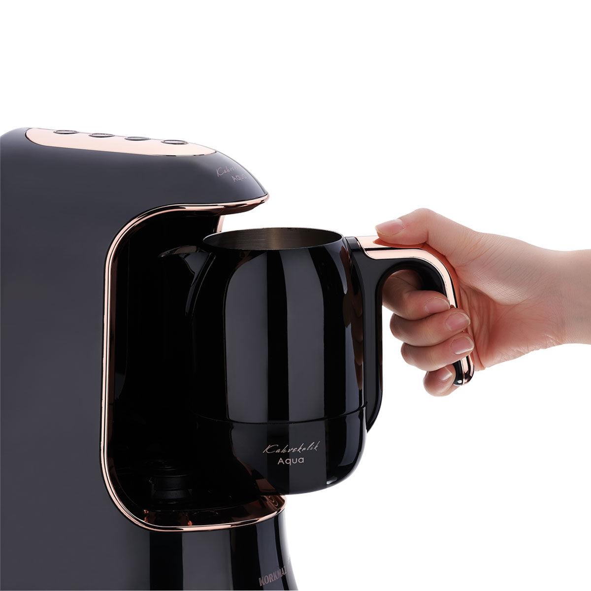 Kahvekolik Aqua Coffee Machine - Rose Gold