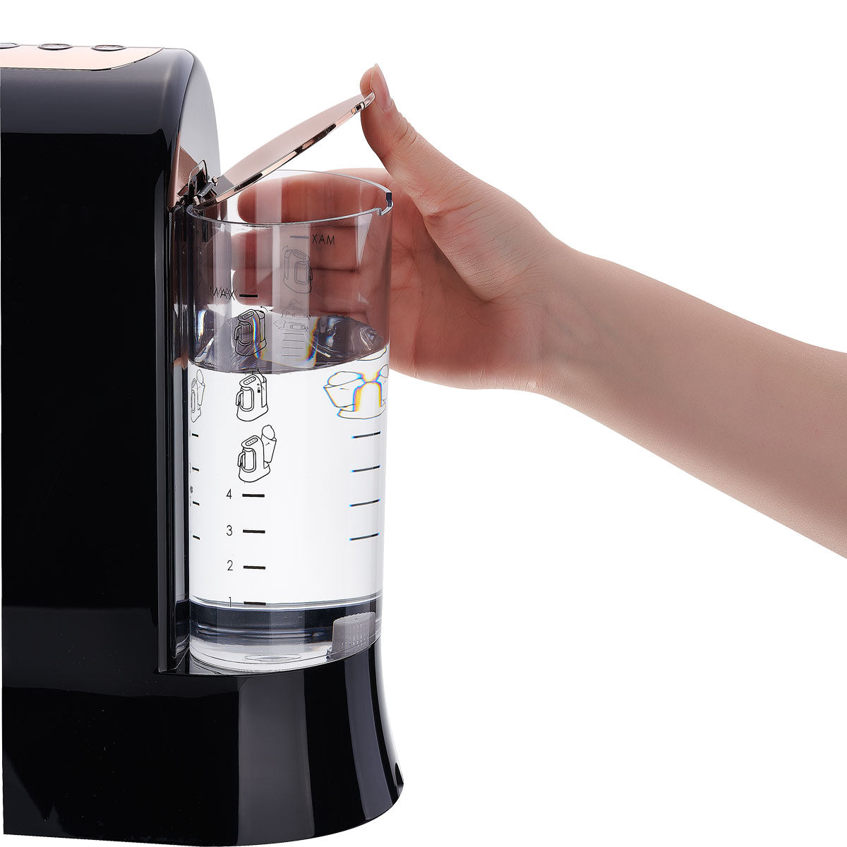 Kahvekolik Aqua Coffee Machine - Rose Gold