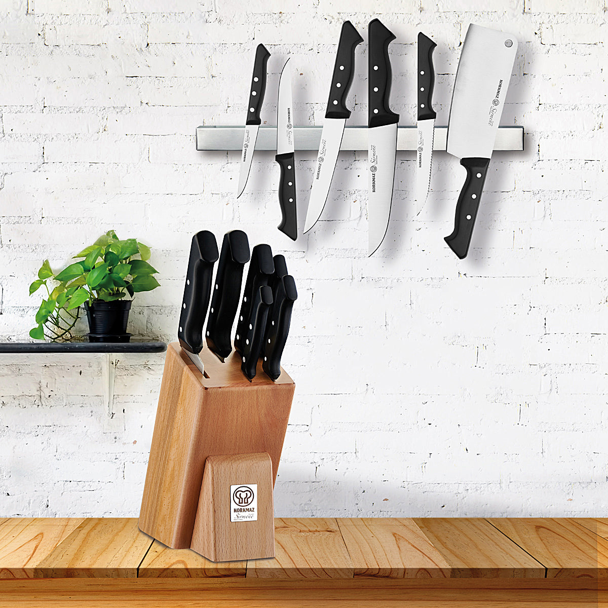 Korkmaz Sürmene 7 Piece Knife Set